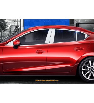 Trang trí viền ngoài và cột cánh cửa Mazda 3